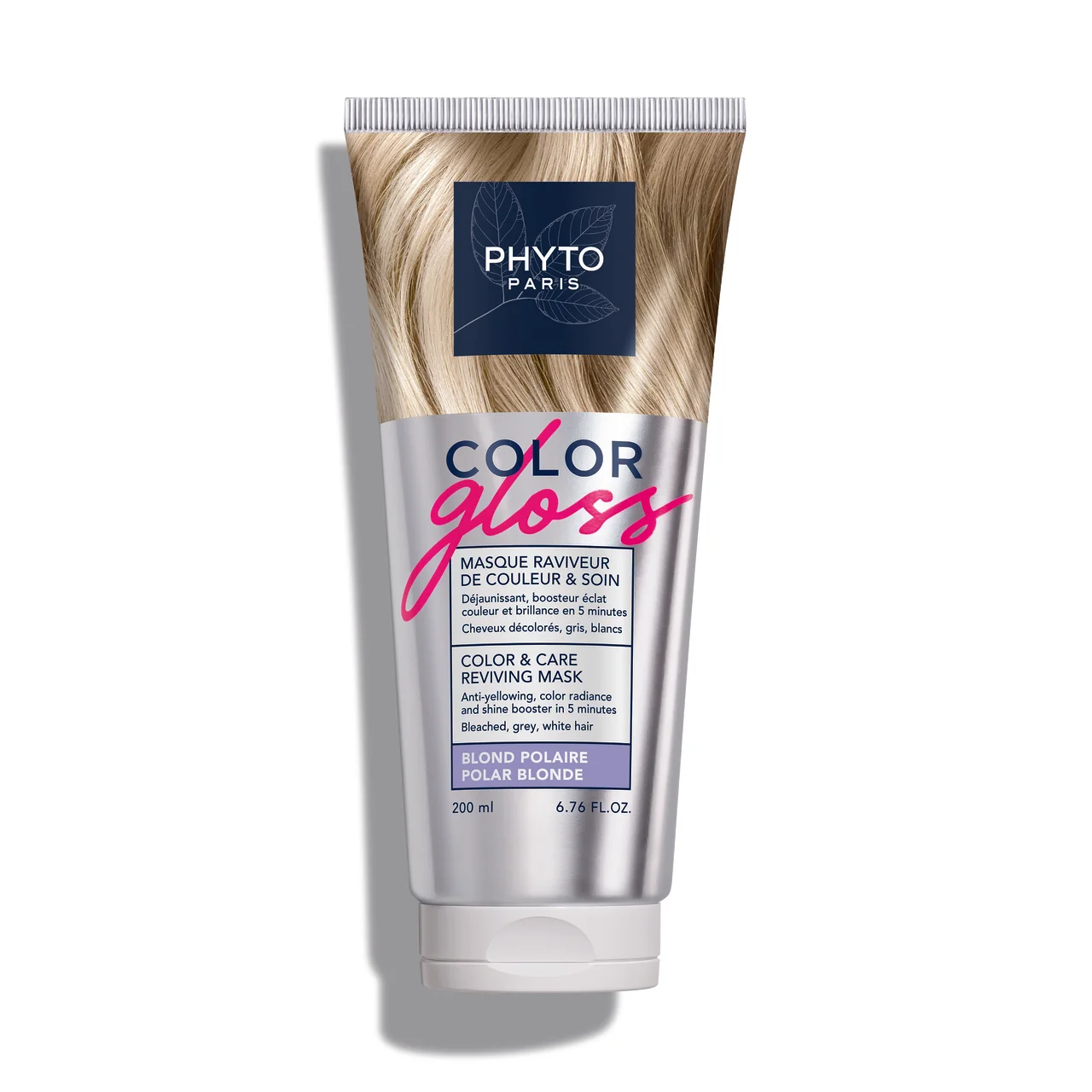 Phyto Color Gloss maska koloryzująca, polarny blond, 200 ml