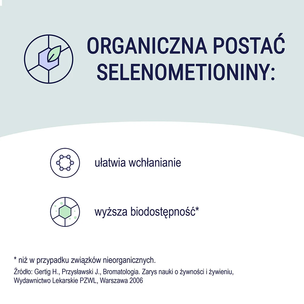 Naturell Selen Organiczny 200 60 tabletek