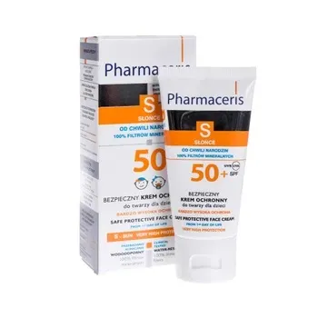 Pharmaceris S do twarzy i ciała dla niemowląt i dzieci SPF 50+