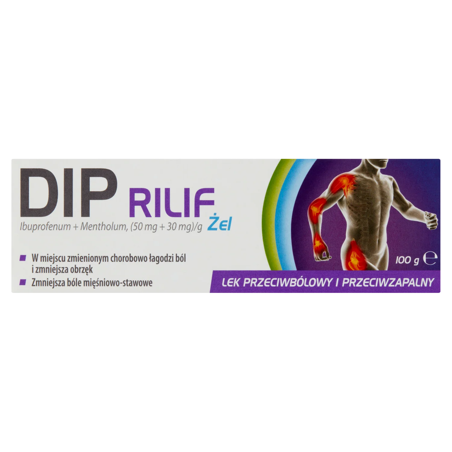 Dip Rilif żel przeciwbólowy, 100 g