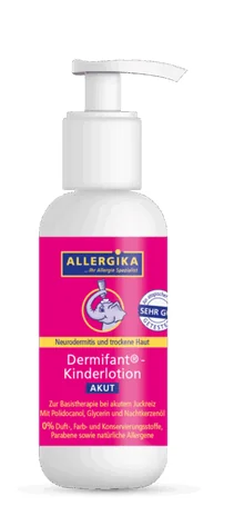 ALLERGIKA® Dermifant balsam nawilżający dla dzieci SZYBKA POMOC, 200 ml