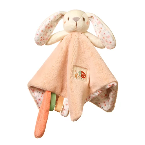Babyono przytulanka kocyk Baby Bunny