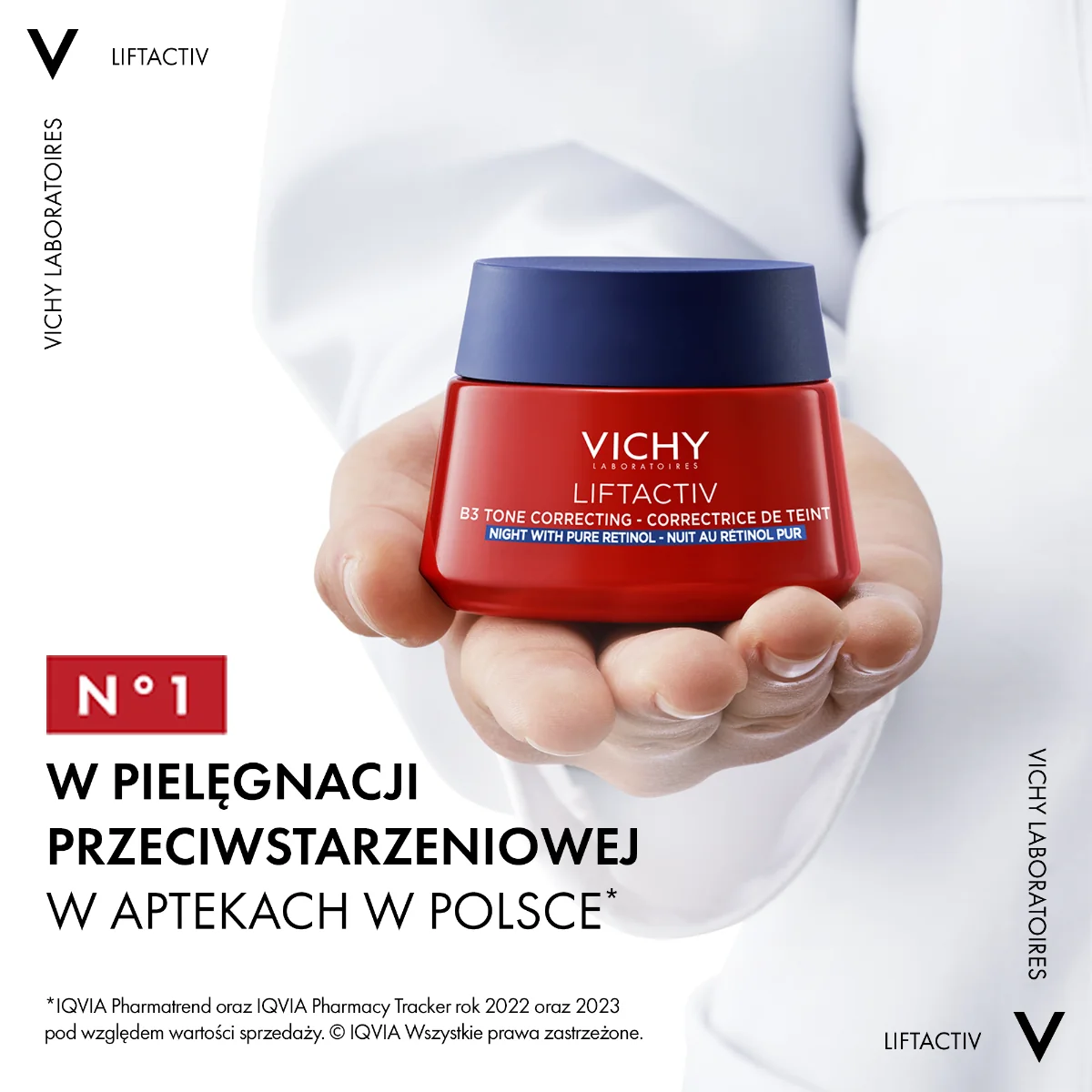 Vichy Liftactiv B3 krem przeciw przebarwieniom na noc, 50 ml