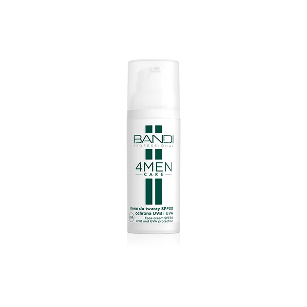BANDI 4Men Care krem do twarzy SPF 30 ochrona UVB i UVA, 50 ml