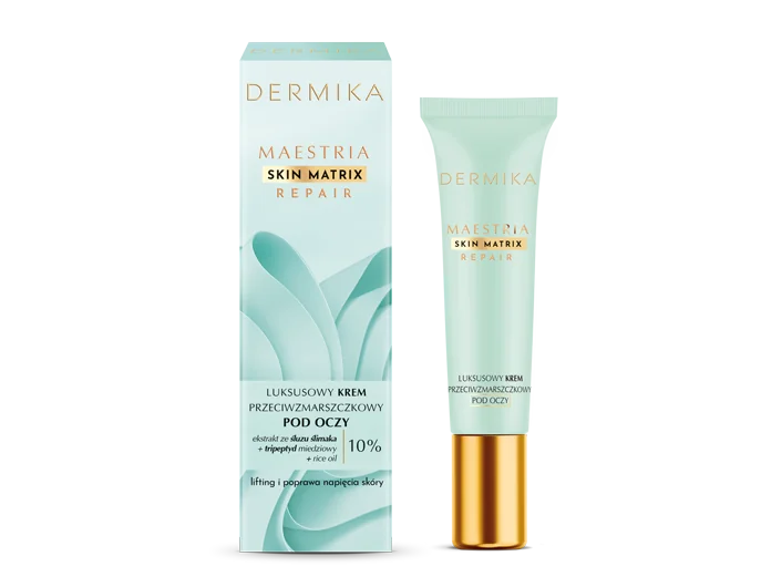 Dermika Maestria luksusowy krem przeciwzmarszczkowy pod oczy, 15 ml