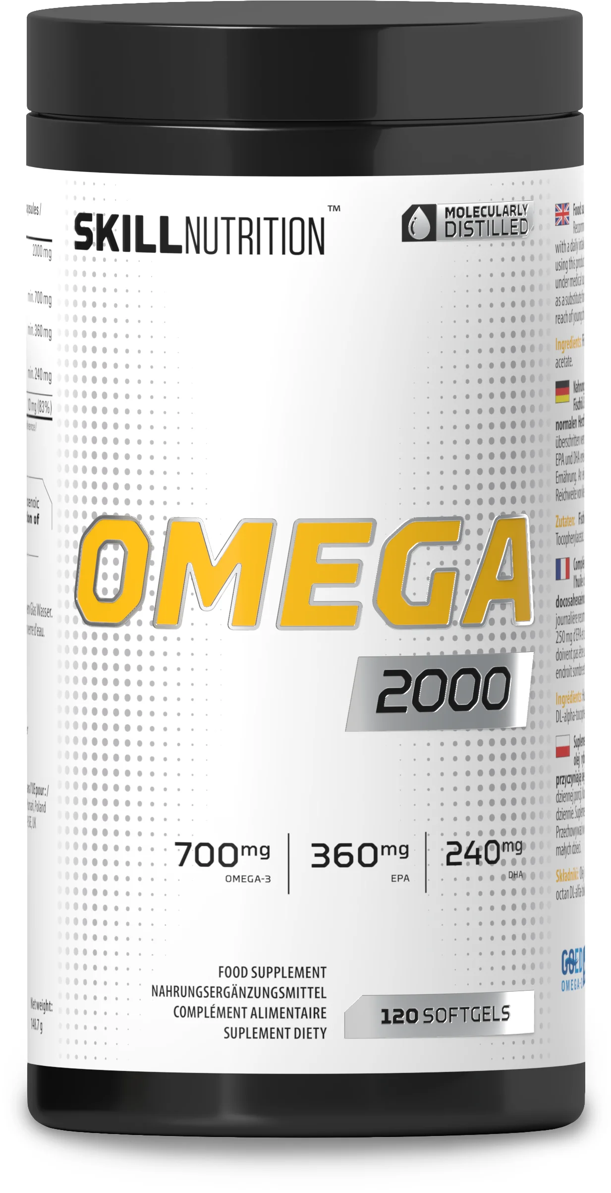 Skill Omega 2000 120 kapsułek miękkich