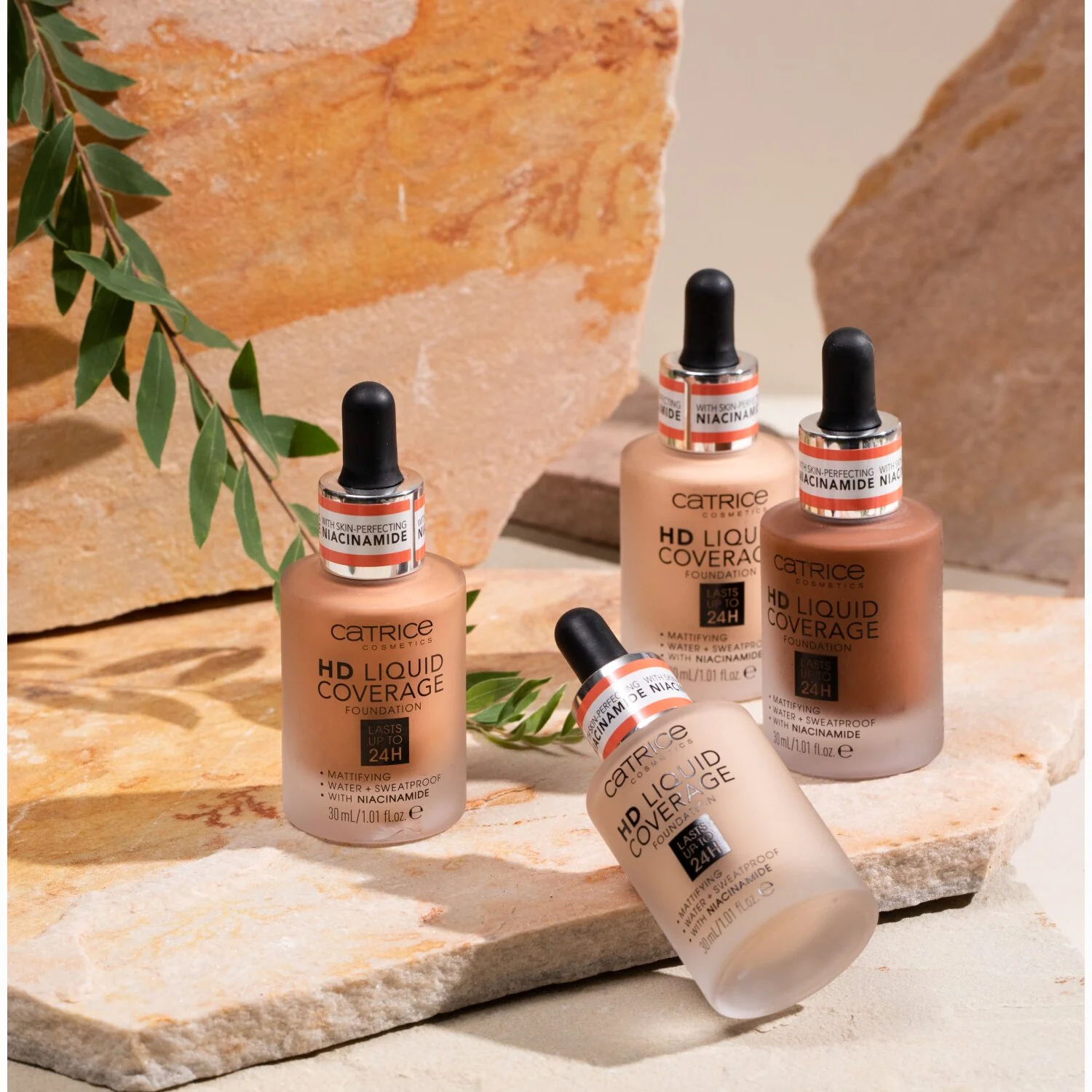 Catrice HD Liquid Coverage podkład do twarzy 034 Medium Beige, 30 ml