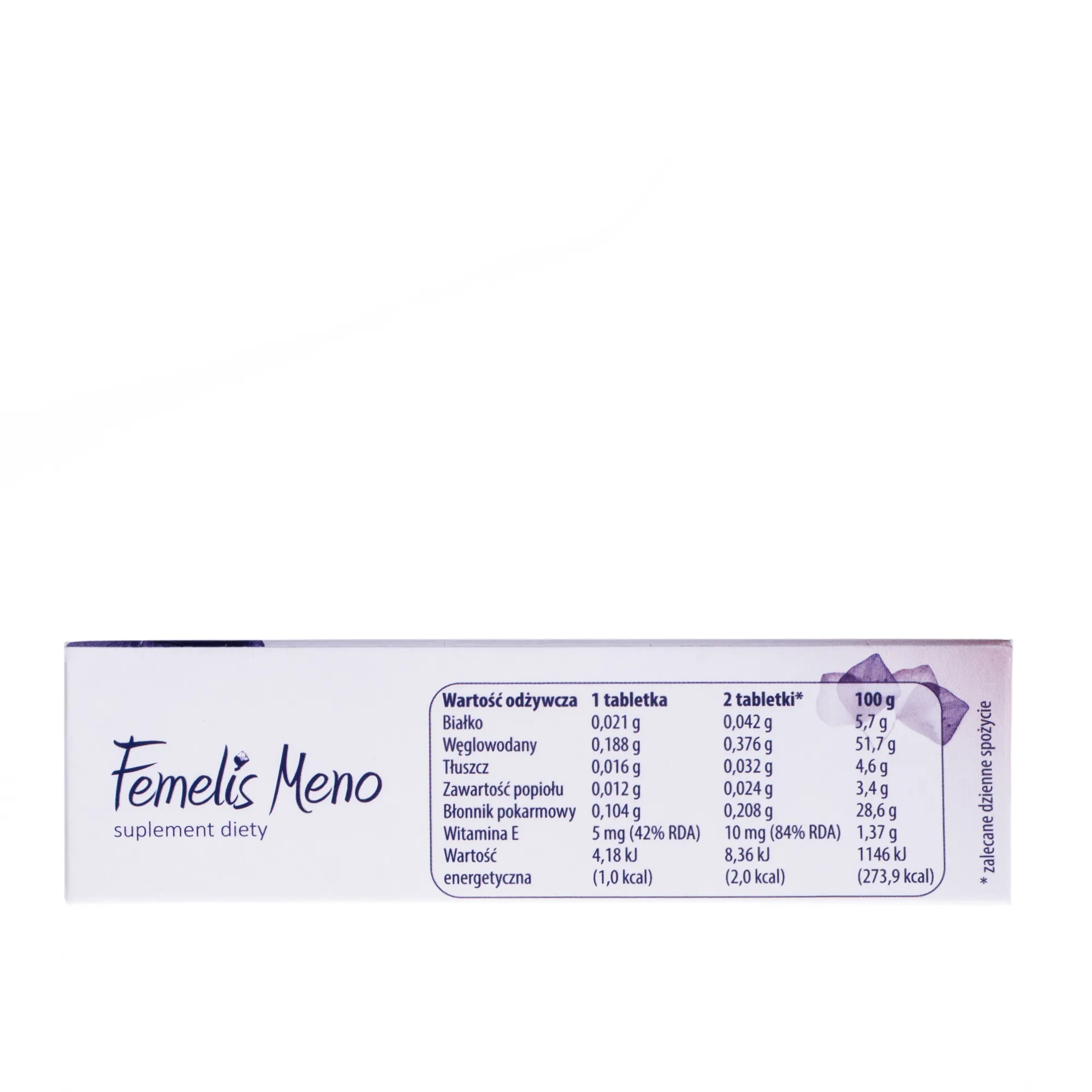 Femelis Meno, suplement diety, 60 tabletek 