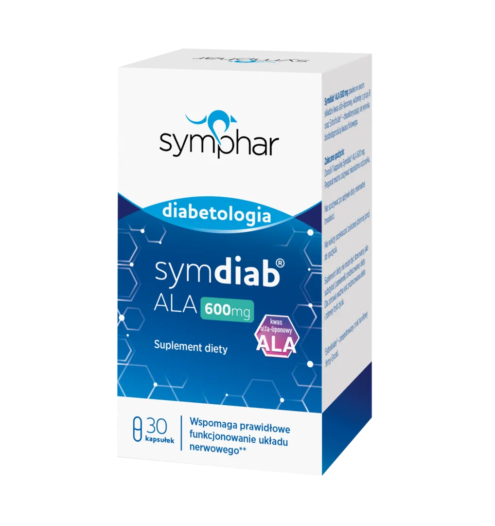 Symdiab ALA 600 mg, 30 kapsułek