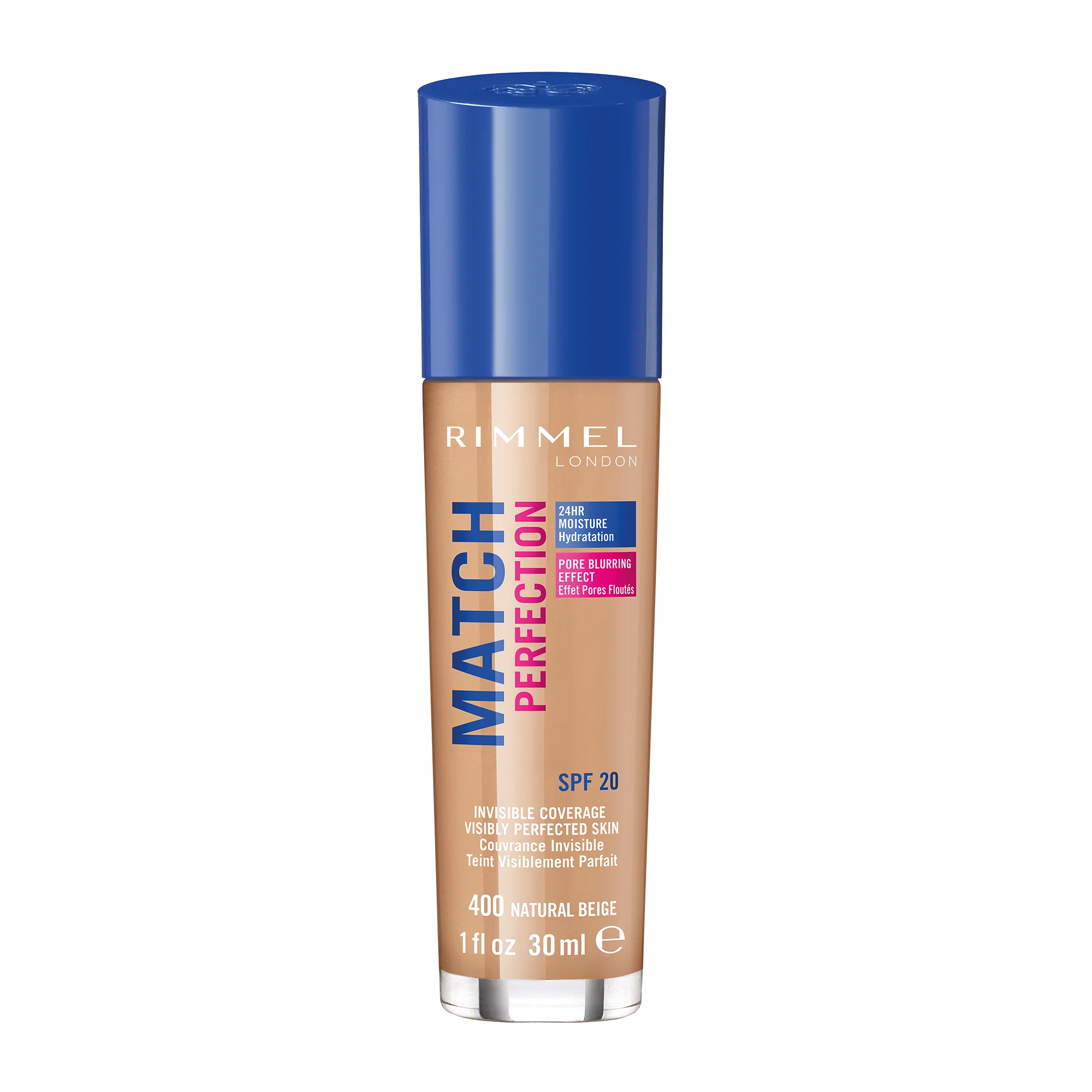 Rimmel Match Perfection podkład do twarzy 400 Natural Beige, 30 ml