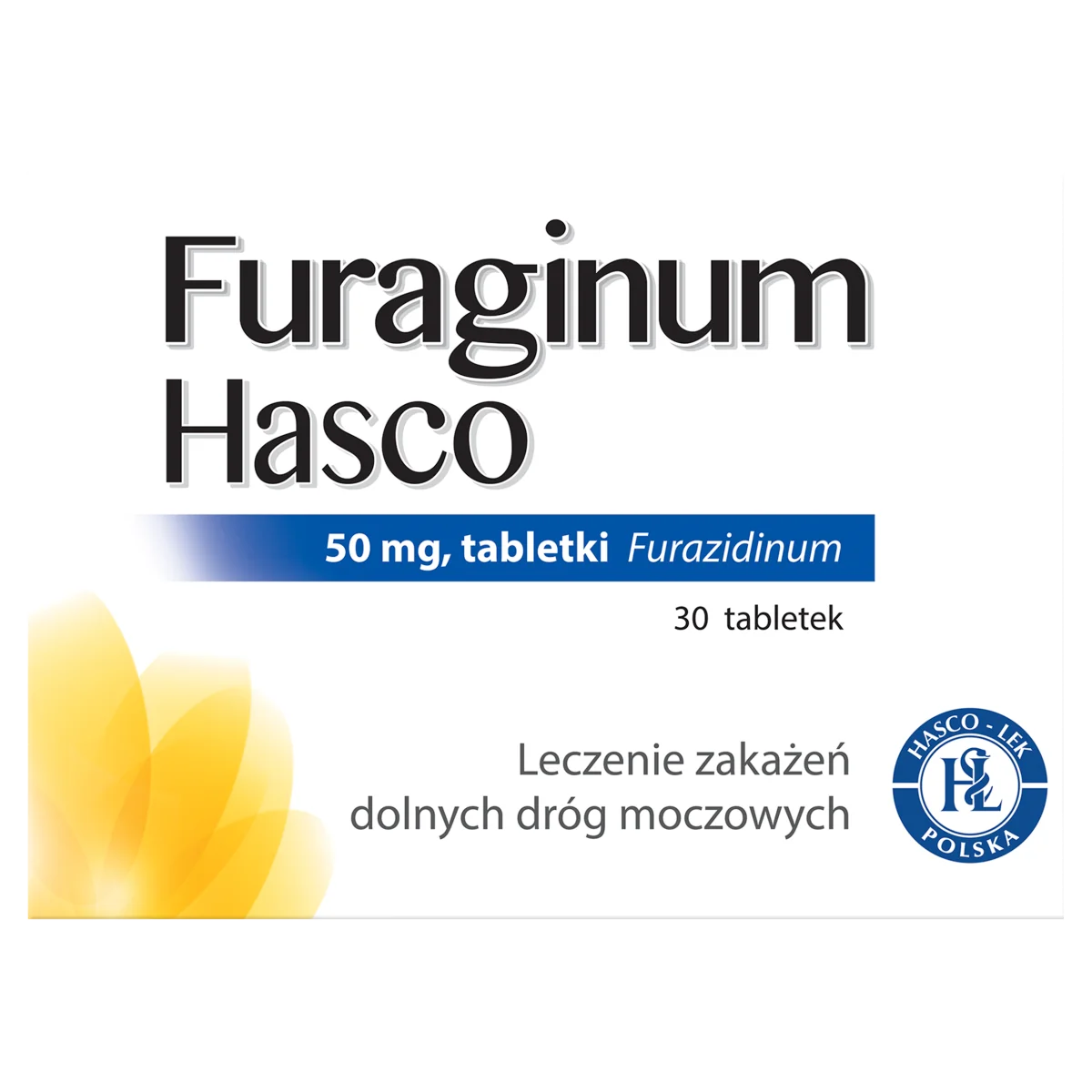 Furaginum Hasco 50 mg, 30 tabletek