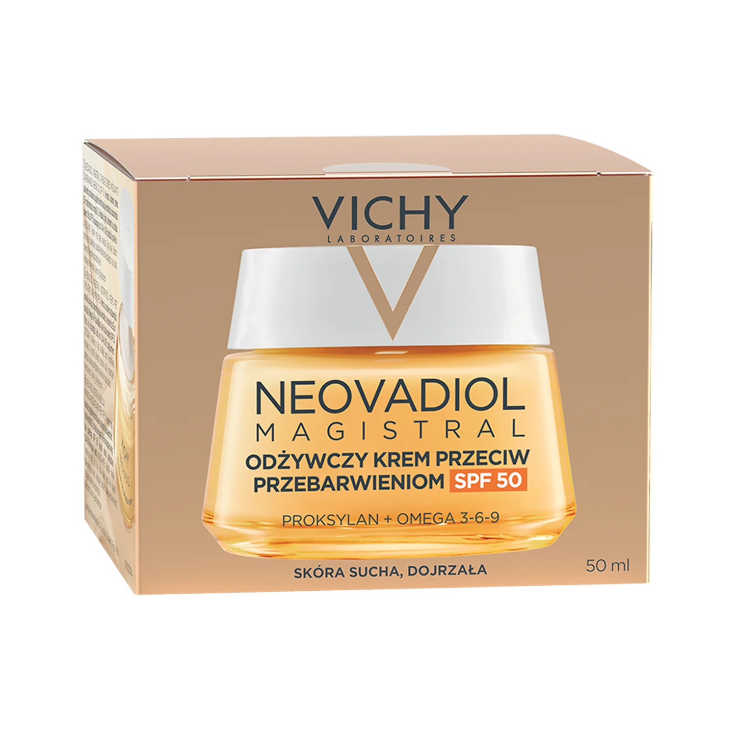 Vichy Neovadiol, Odżywczy krem na dzień przeciw przebarwieniom SPF 50, 50 ml