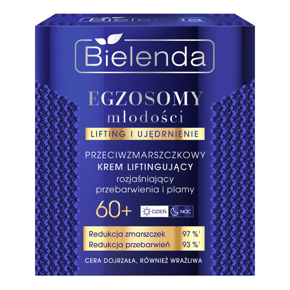 Bielenda Egzosomy Młodości przeciwzmarszczkowy krem liftingujący 60+, 50 ml