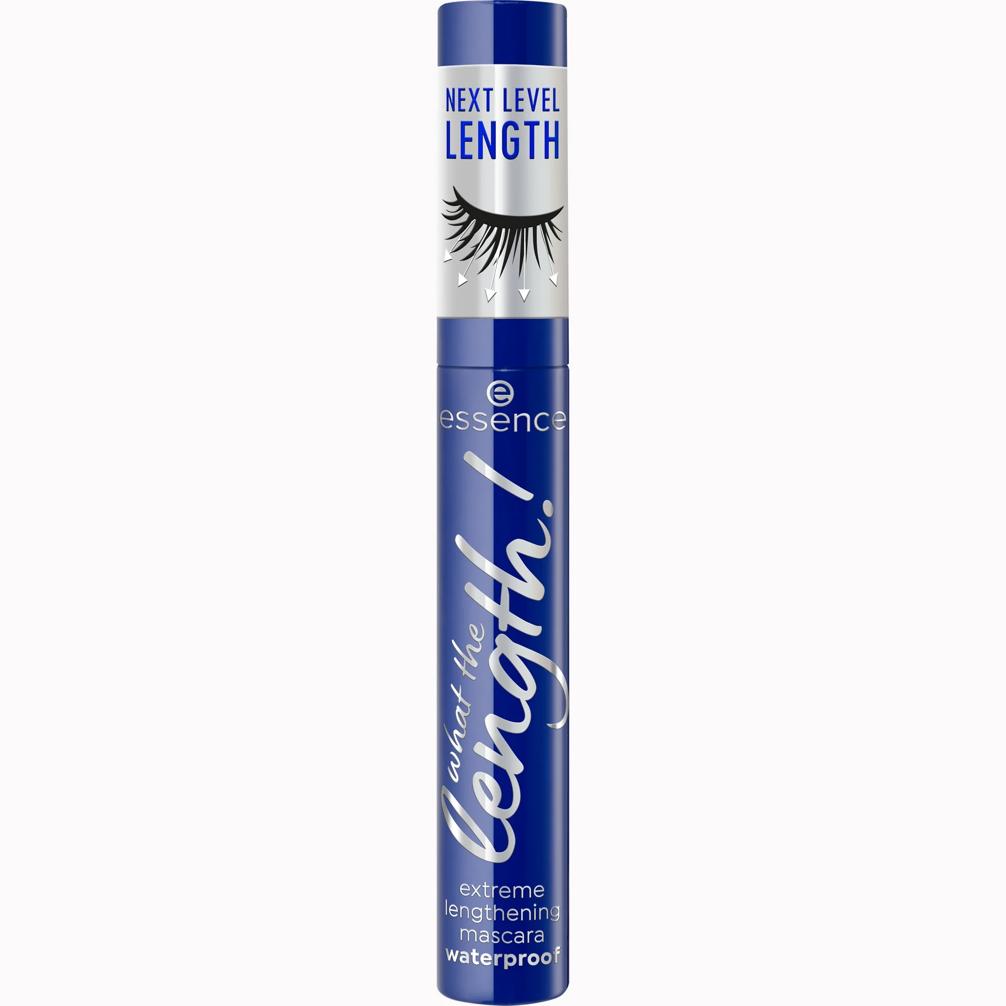 Essence What The Length! tusz do rzęs wodoodporny 02 Black Waterproof, 10 ml