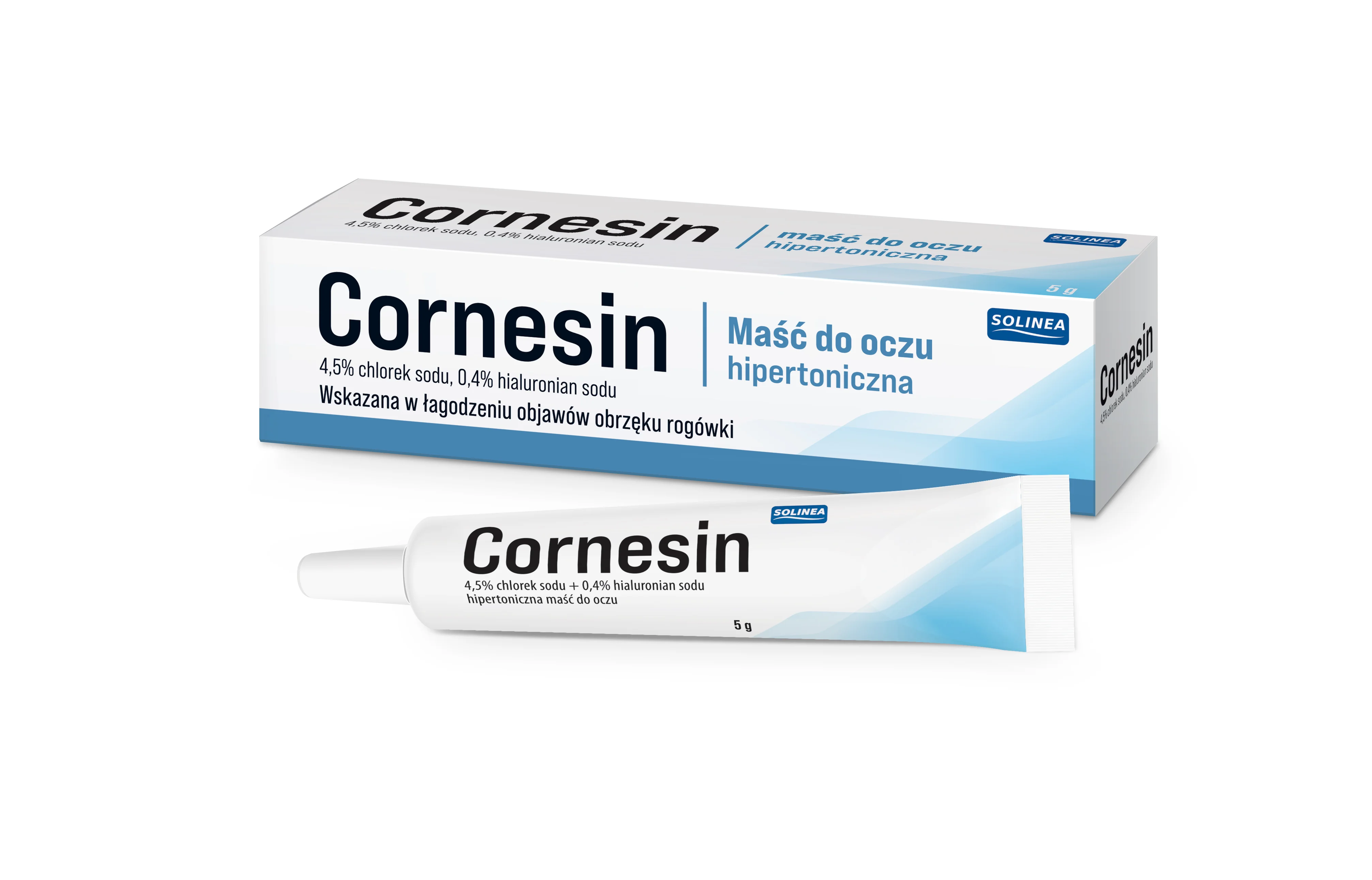 Cornesin maść do oczu hipertoniczna, 5 g
