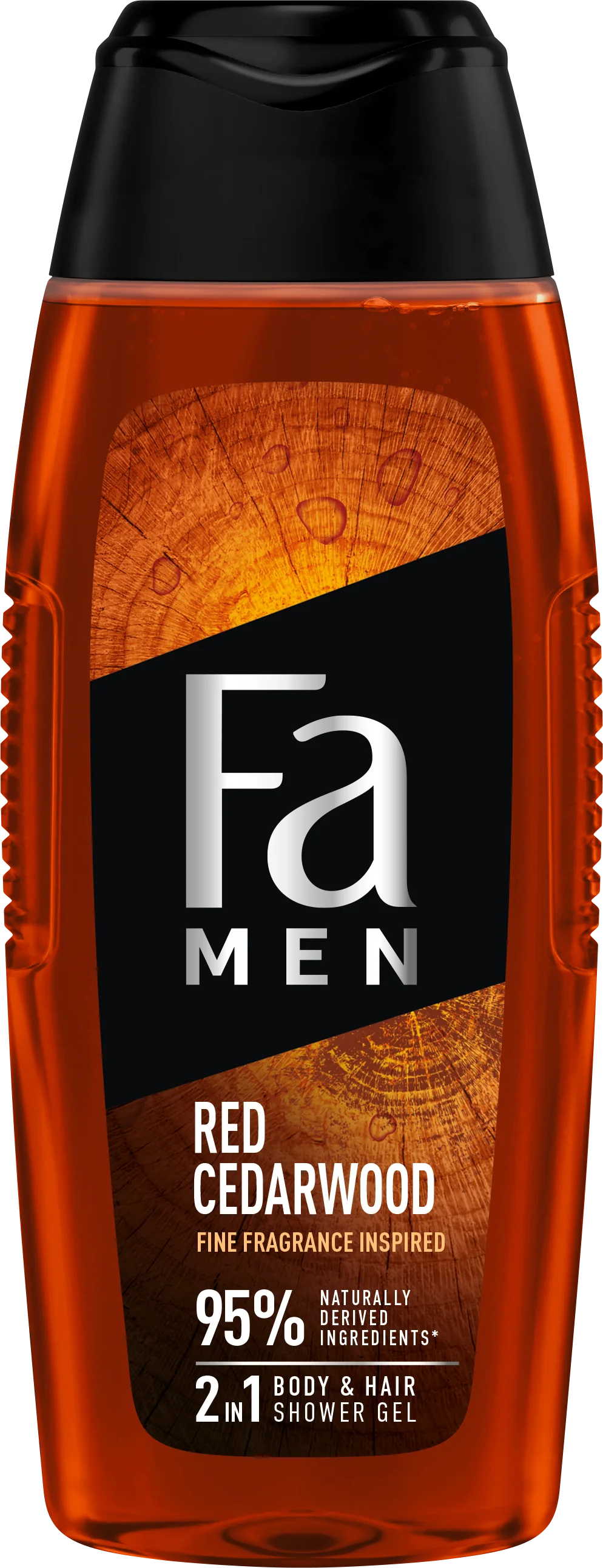 Fa Men Red Cedrawood żel pod prysznic 2w1, 400 ml