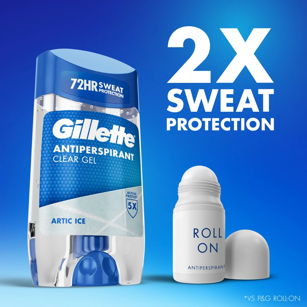 Gillette Arctic Ice antyperspirant w żelu, 70 ml