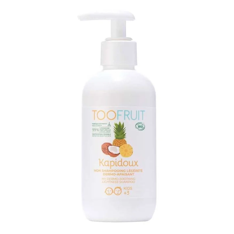 TOOFRUIT szampon dermo-kojący dla dzieci Ananas i Kokos, 200 ml