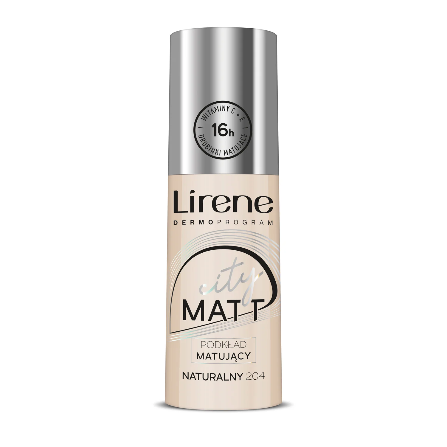 Lirene City Matt podkład matujący do twarzy 204 Naturalny, 30 ml