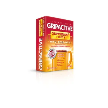 Gripactive Odporność Forte, suplement diety,  6 saszetek 
