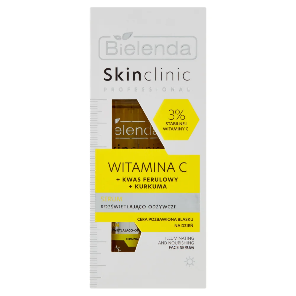 Bielenda Skin Clinic Professional WITAMINA C serum rozświetlająco-odżywcze na dzień, 30 ml