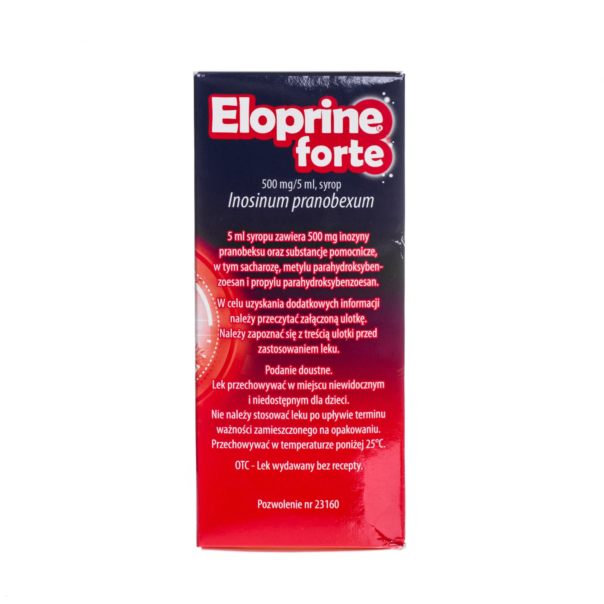 Eloprine Forte, (500 mg/5 ml), syrop, 150 ml 