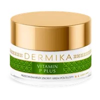 Dermika Vitamin P Plus hipoalergiczny krem półtłusty na dzień i na noc, 50 ml