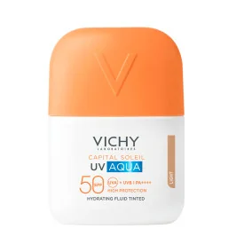 Vichy Capital Soleil UV-Aqua nawilżający fluid koloryzujący SPF 50, 50 ml