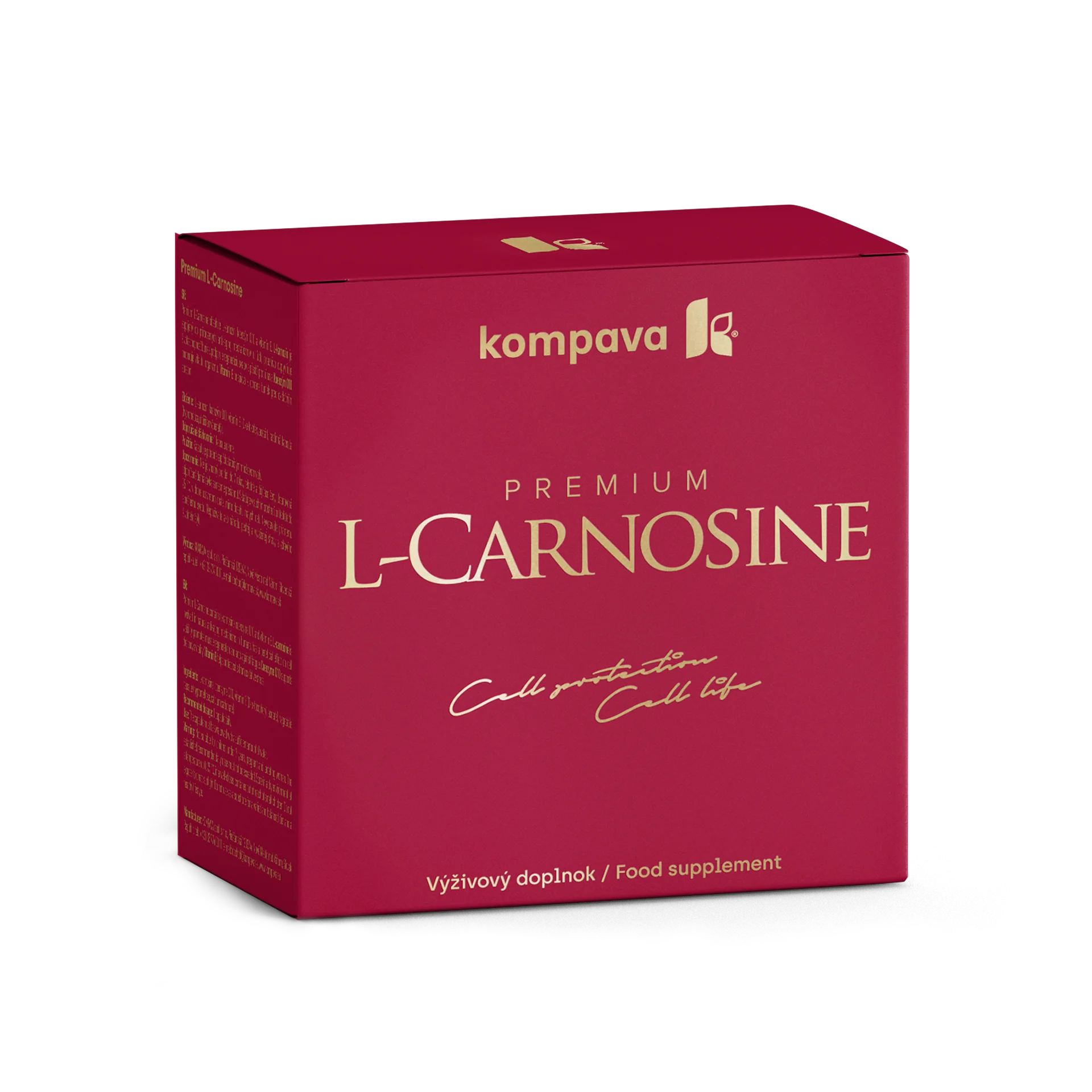 Kompava Premium L-Carnosine + Acidofit 60 kapsułek + 16 szt.