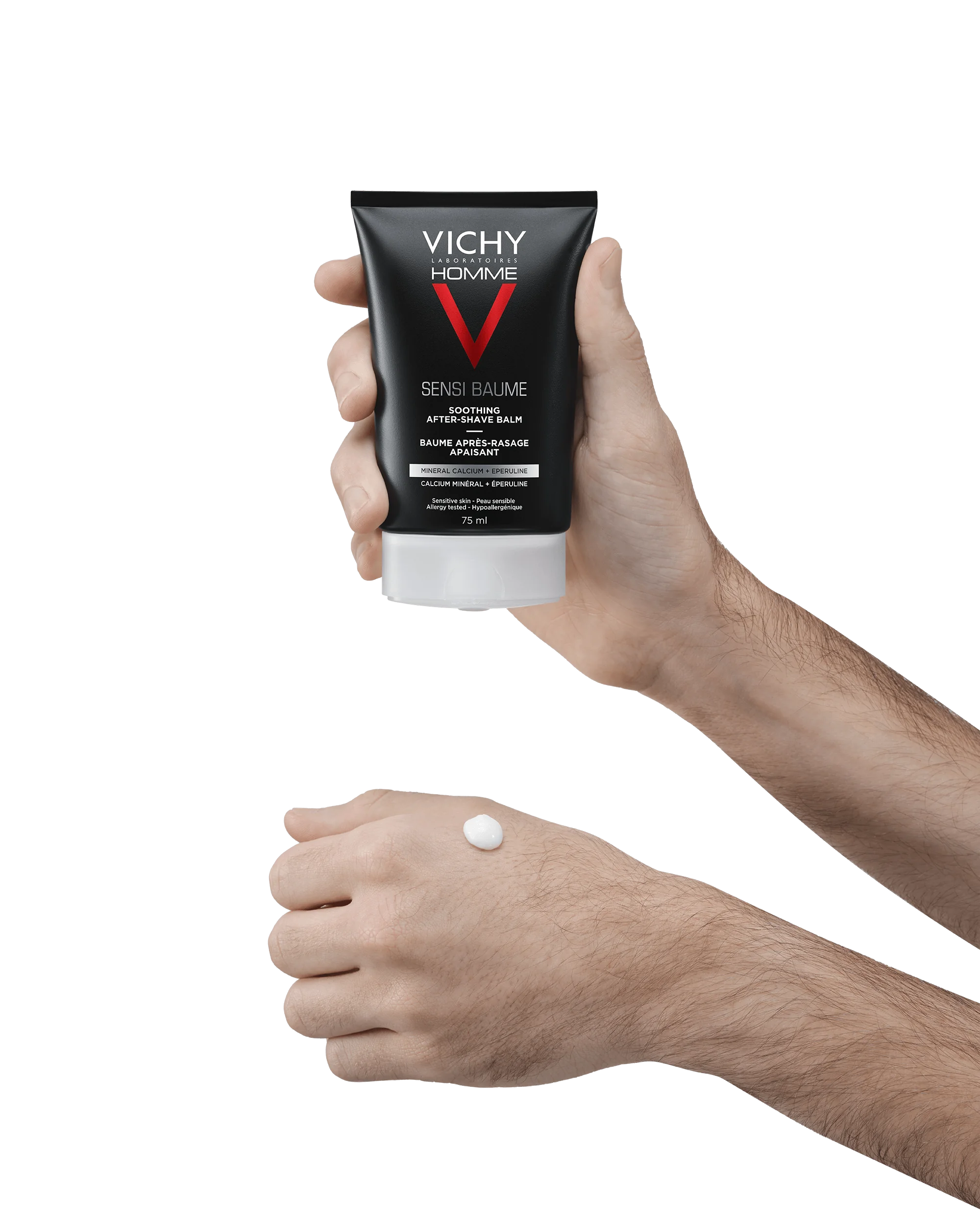 Vichy Homme Sensi Baume, Kojący Balsam Po Goleniu, 75 ml