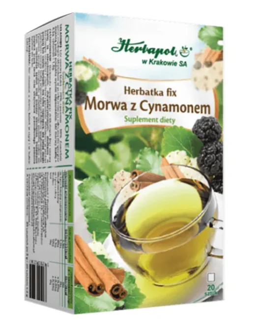 Herbapol Morwa z Cynamonem 20 saszetek