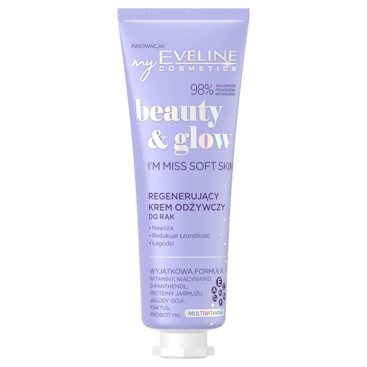 Eveline Cosmetics Beauty & Glow regenerujący krem do rąk odżywczy, 50 ml