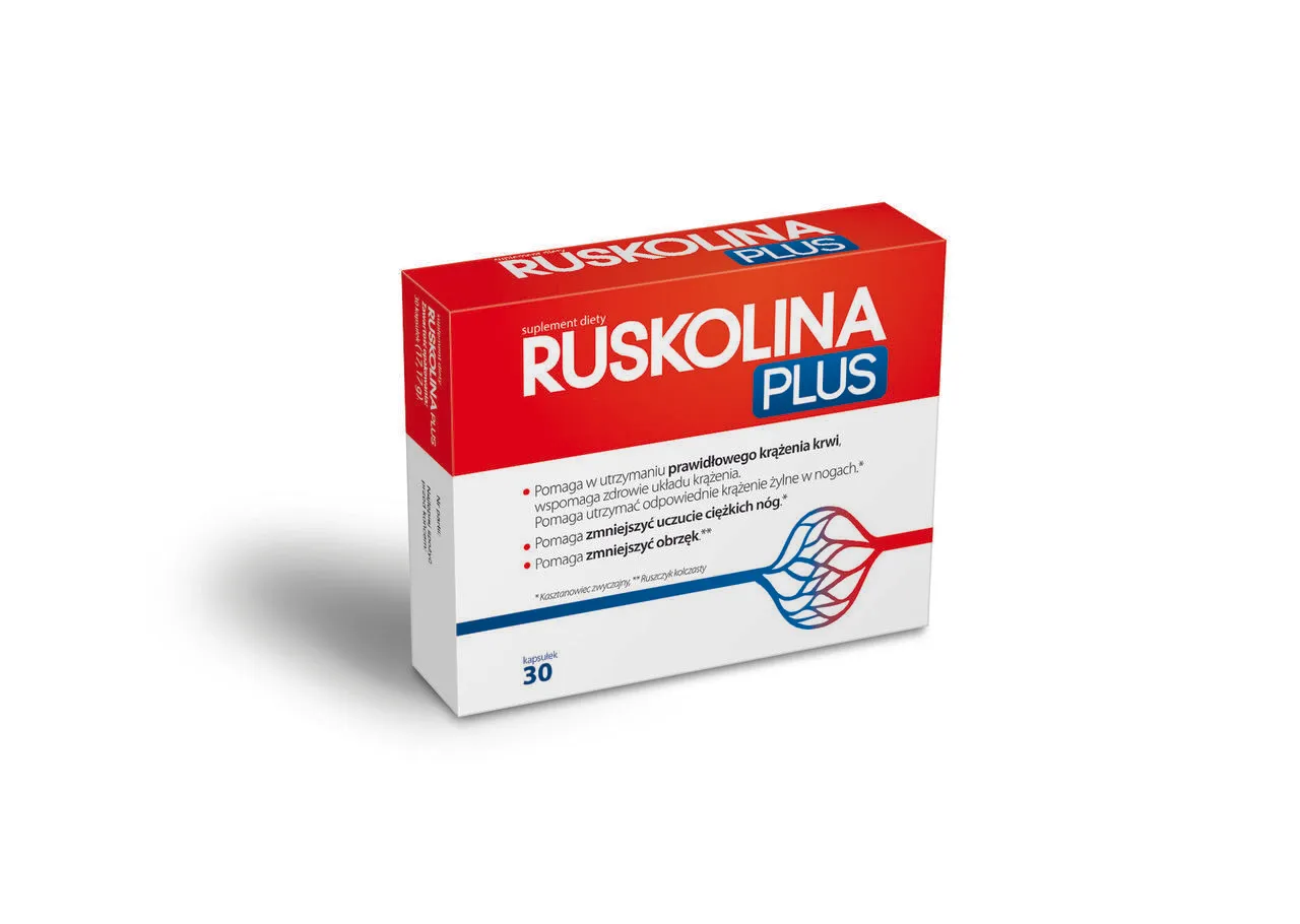 Ruskolina Plus, suplement diety, 30 kapsułek