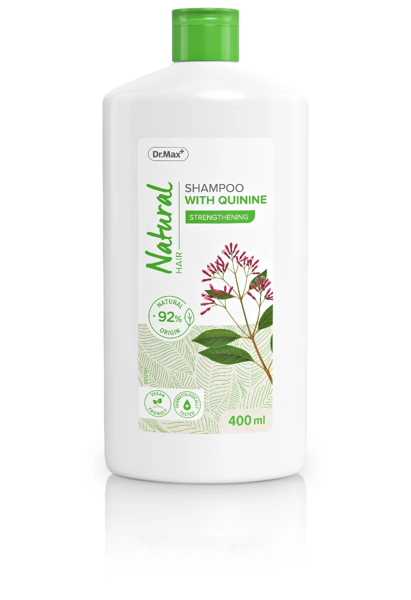 Natural Hair Dr. Max szampon z chininą, 400 ml
