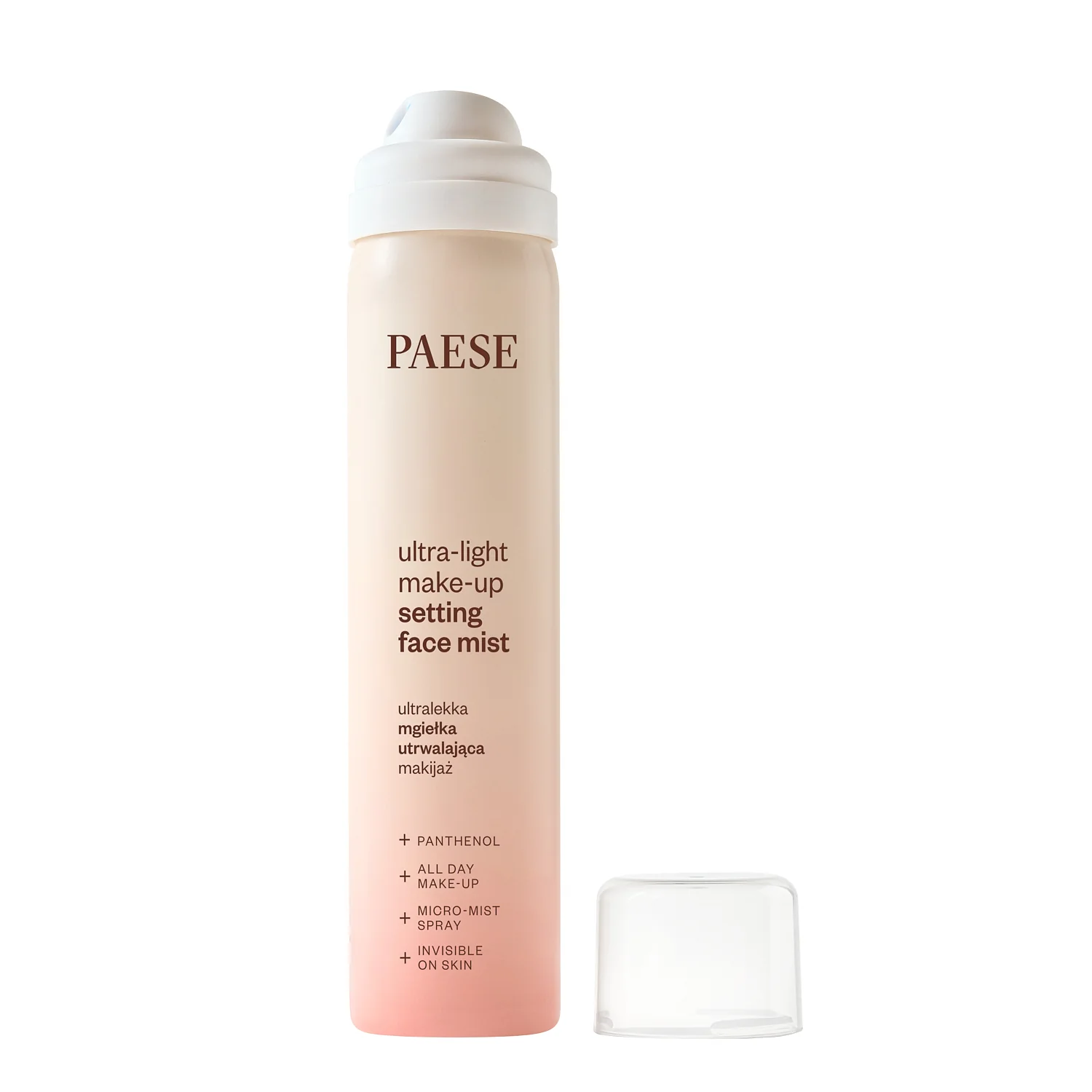 Paese ultralekka mgiełka utrwalająca makijaż, 75 ml