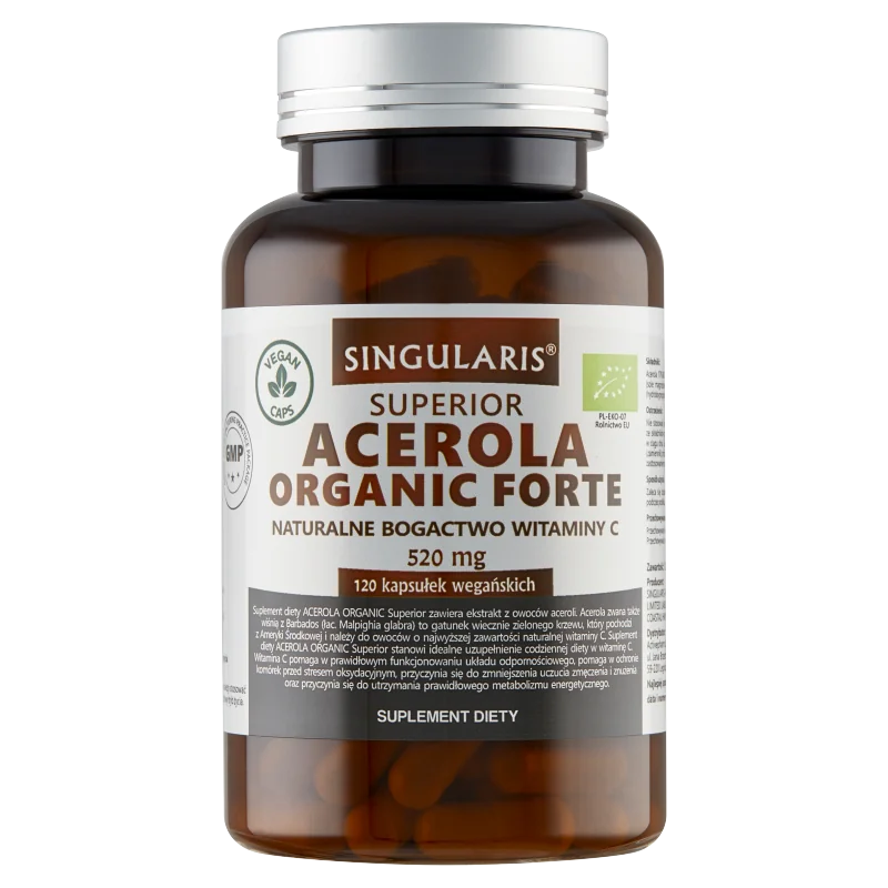 Singularis Superior Acerola Organic Forte 120 kapsułek