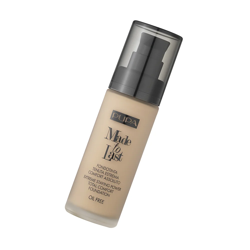 PUPA Made to Last podkład do twarzy 002 Ivory, 30 ml