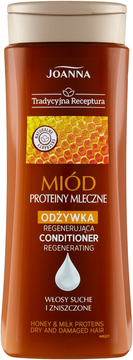 Joanna Tradycyjna Receptura odżywka do włosów, miód i proteiny mleczne, 300g