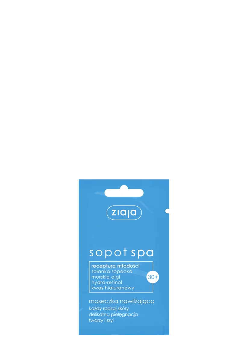 Ziaja Sopot Spa maseczka nawilżająca, 7 ml