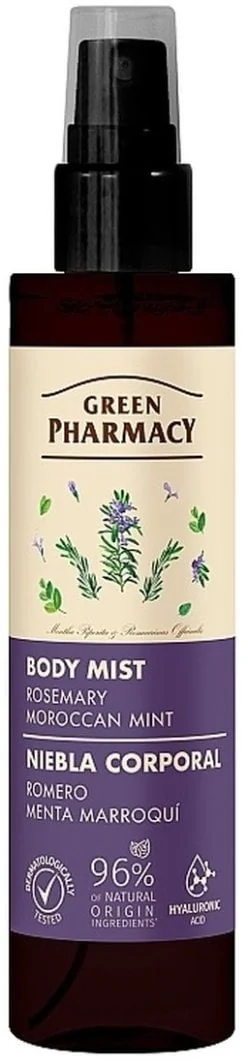 Green Pharmacy mgiełka do ciała rozmaryn i mięta marokańska, 150 ml