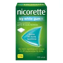 Nicorette Icy White Gum, 4 mg, 105 sztuk