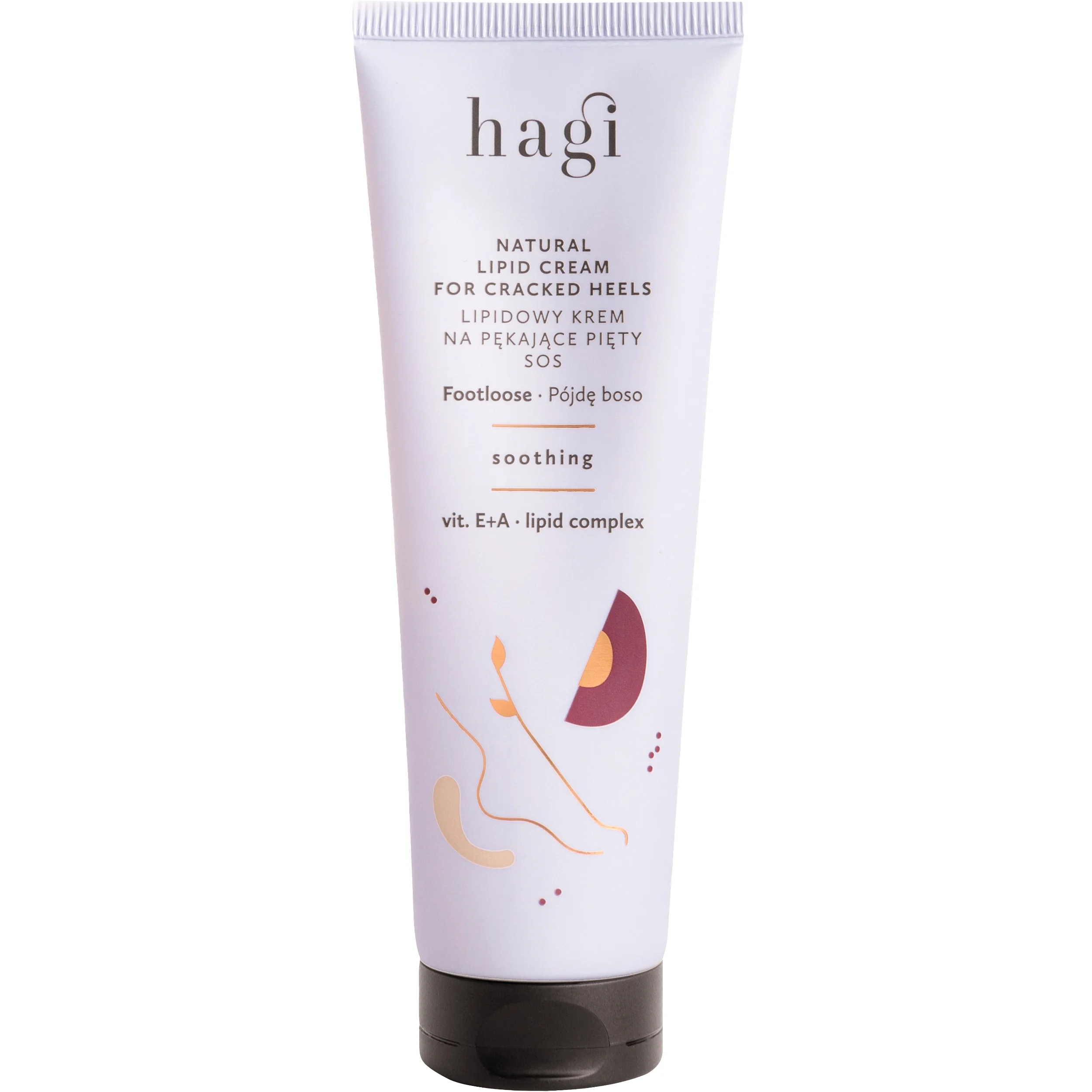 Hagi Pójdę Boso lipidowy krem na pękające pięty, 75 ml