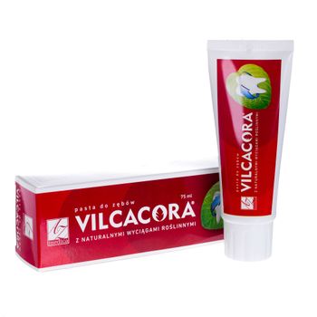 Vilcacora, pasta do zębów z naturalnymi wyciągami roślinnymi, 75 ml 