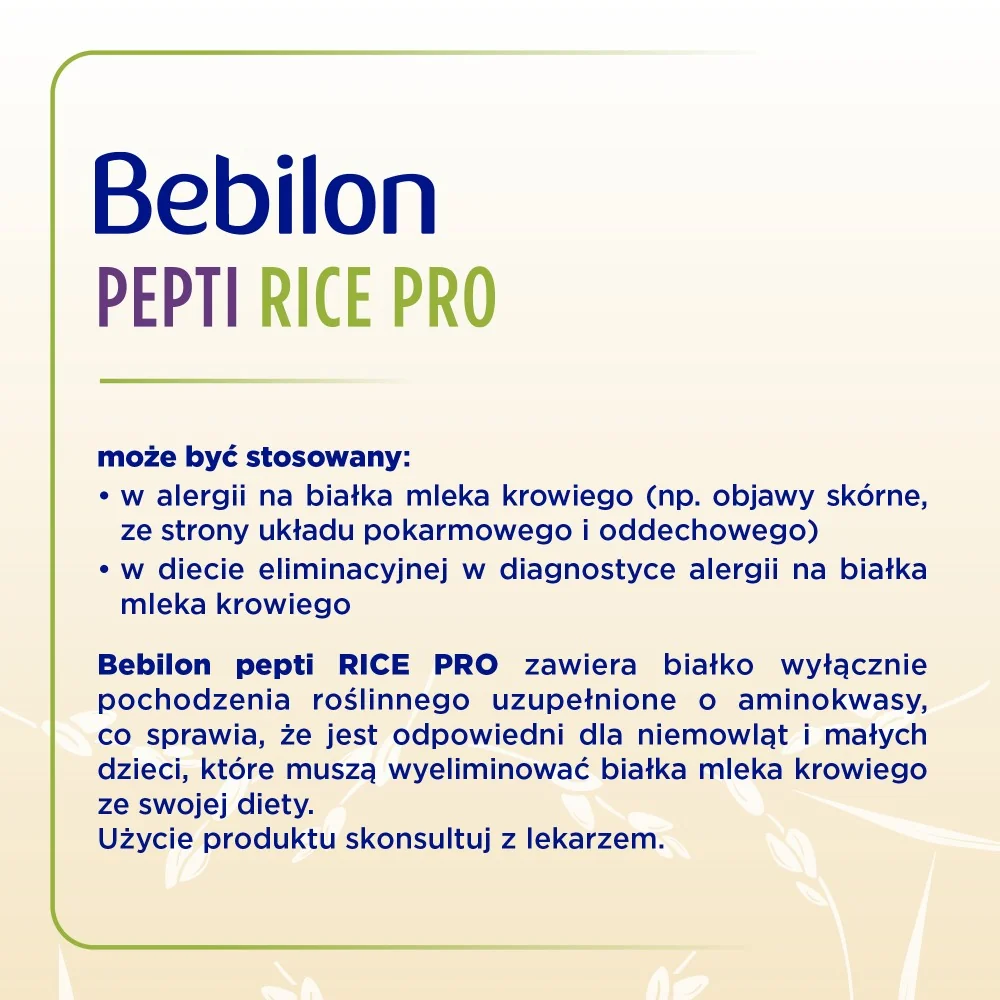 Bebilon pepti Rice PRO proszek, 400 g