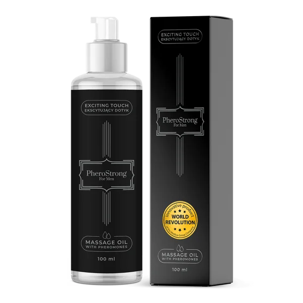 PheroStrong for Men olejek do masażu z feromonami dla mężczyzn, 100 ml