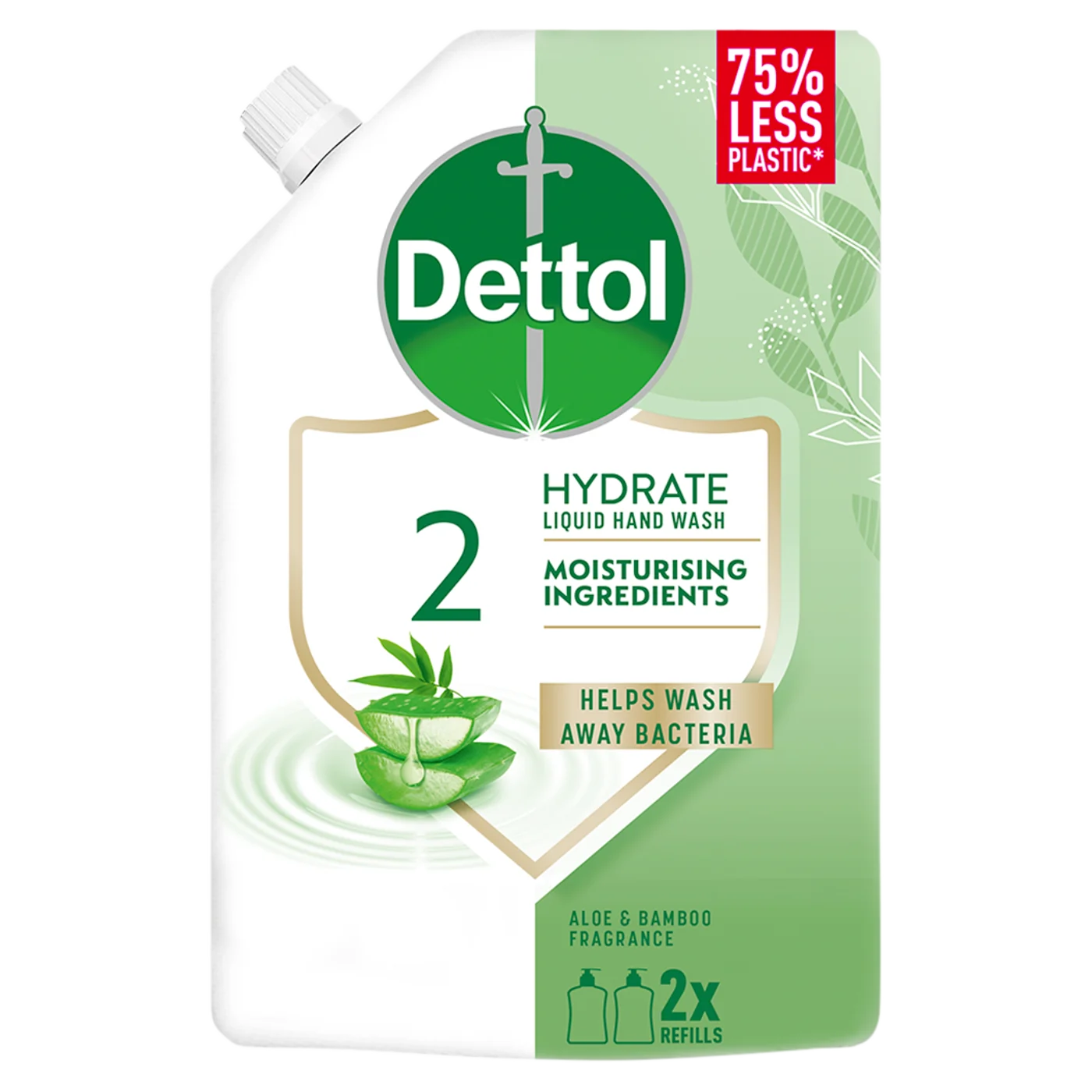 Dettol antybakteryjne mydło w płynie aloes i witamina E, refill, 500 ml