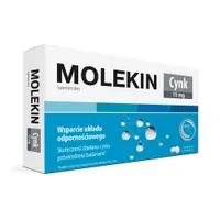 Molekin Cynk, suplement diety, 30 tabletek powlekanych