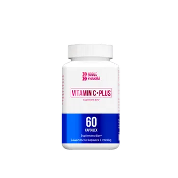Noblepharma Vitamin C, 60 kapsułek 