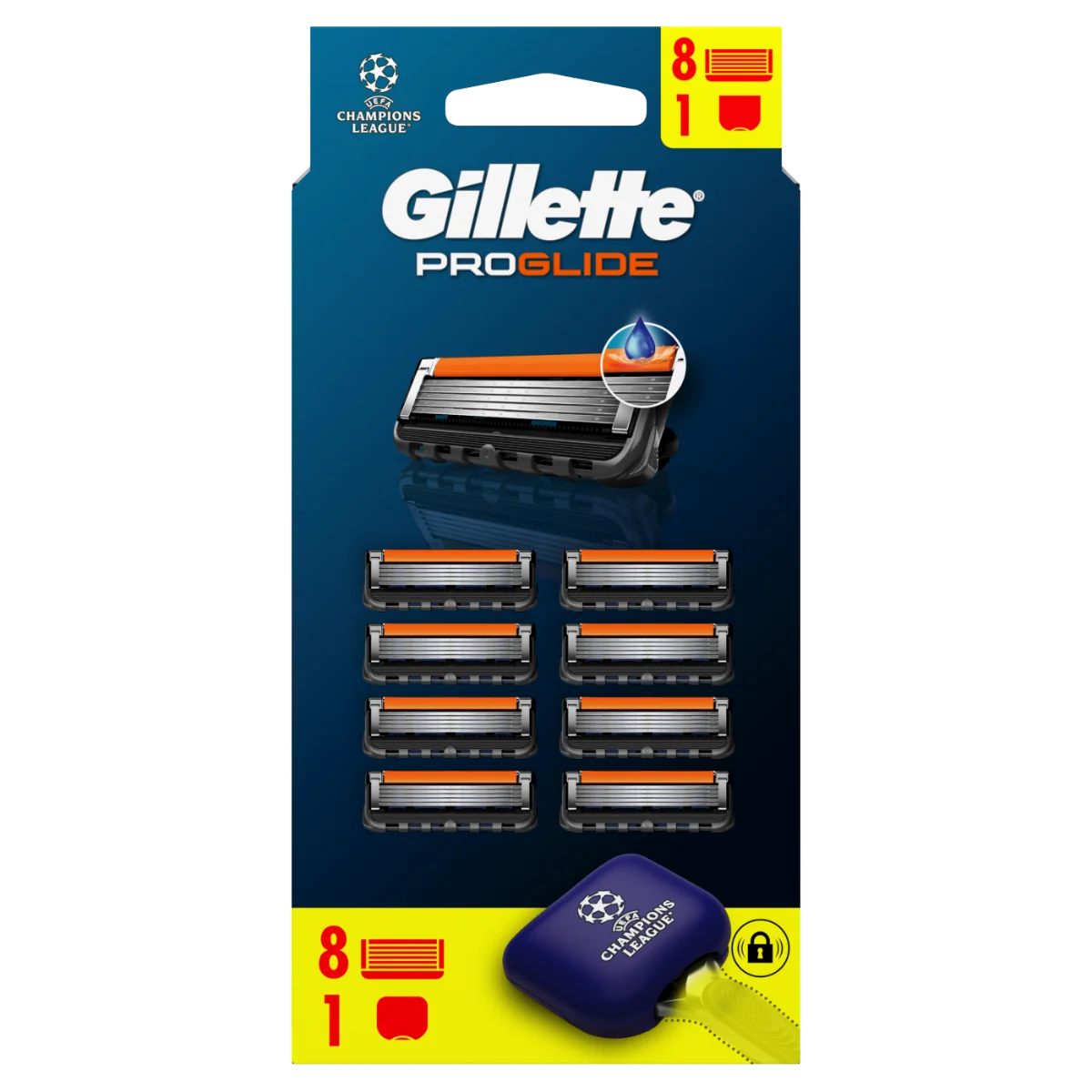 Gillette ProGlide ostrza wymienne do maszynki do golenia, 8 szt.