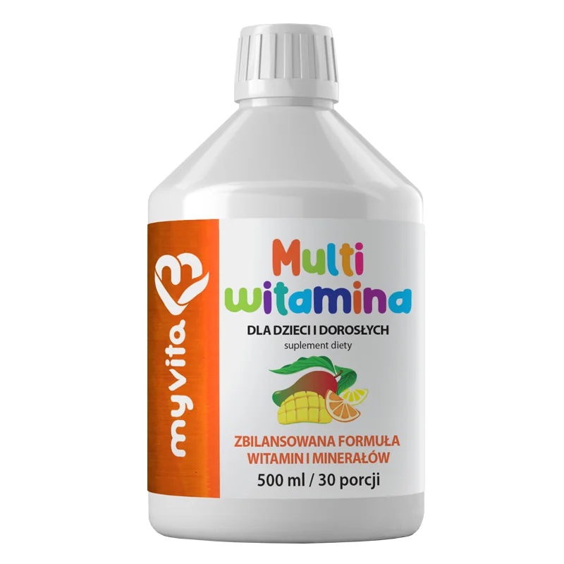 MyVita Multiwitamina Liquid płyn, 500 ml